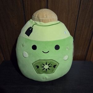 Squishmallows 12" Livingston Neon Green Potion with Label Plush